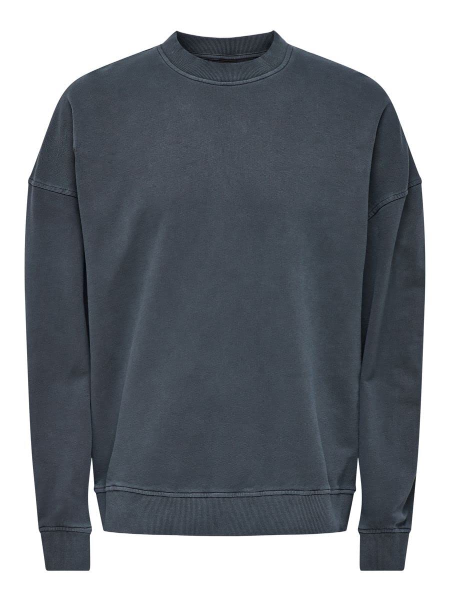 Only & Sons Ron Life RLX felpa crewneck girocollo