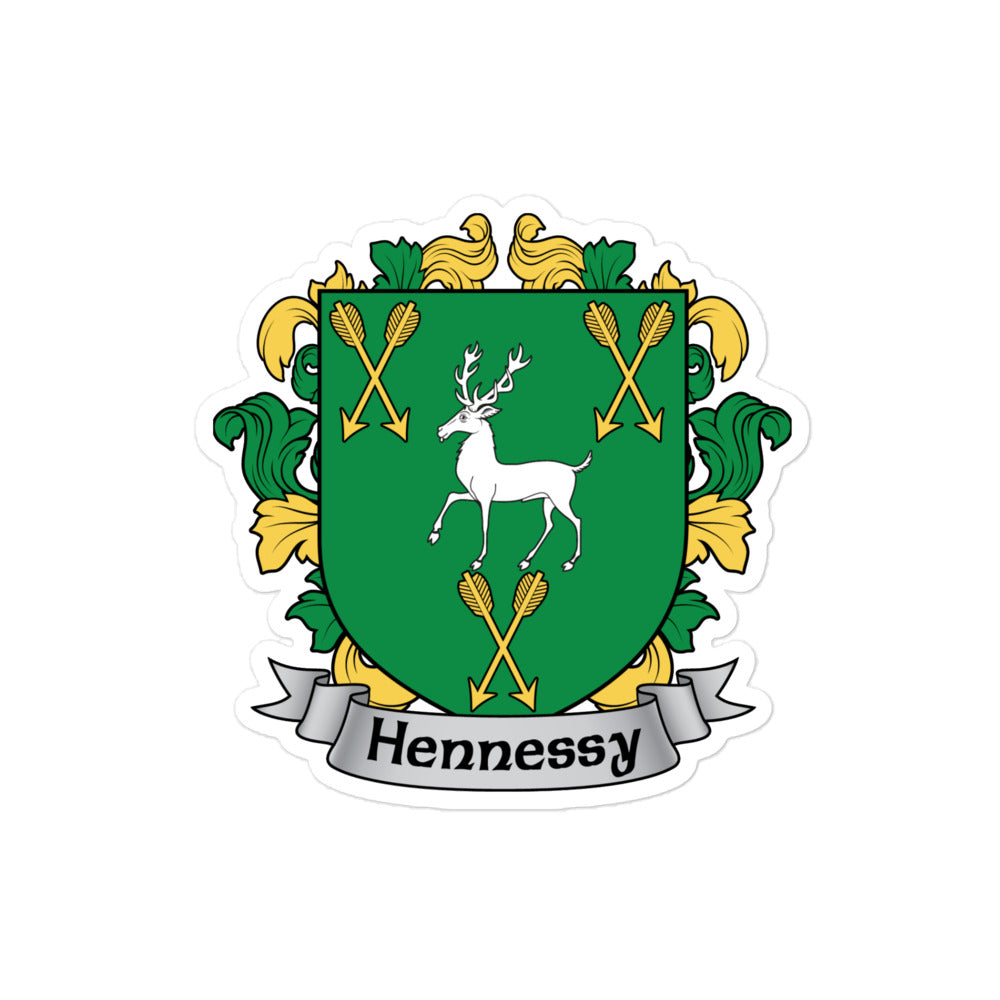 7.62 Design Hennessey adesivo vinile 7,5 cm stemma irlandese