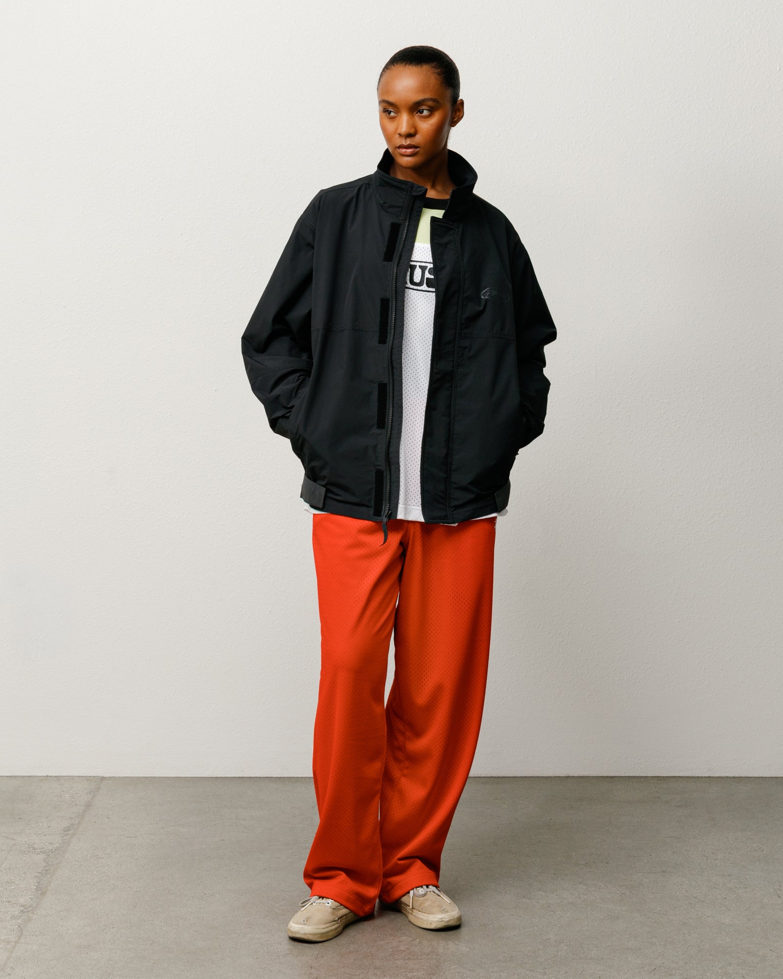 Stussy Outerwear MX Jacket giacca Black idrorepellente