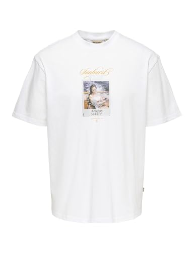 Only & Sons Onsmingo RLX SS Tee maglietta uomo nero cotone