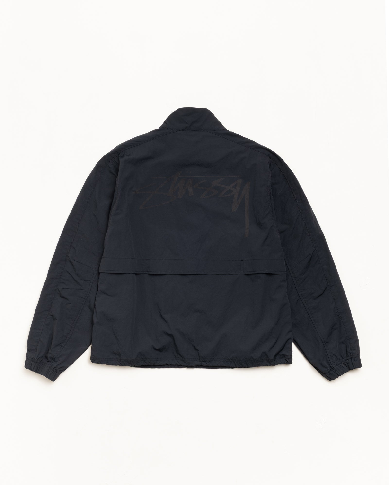 Stussy Lightweight Mock Jacket giacca Black nylon leggera