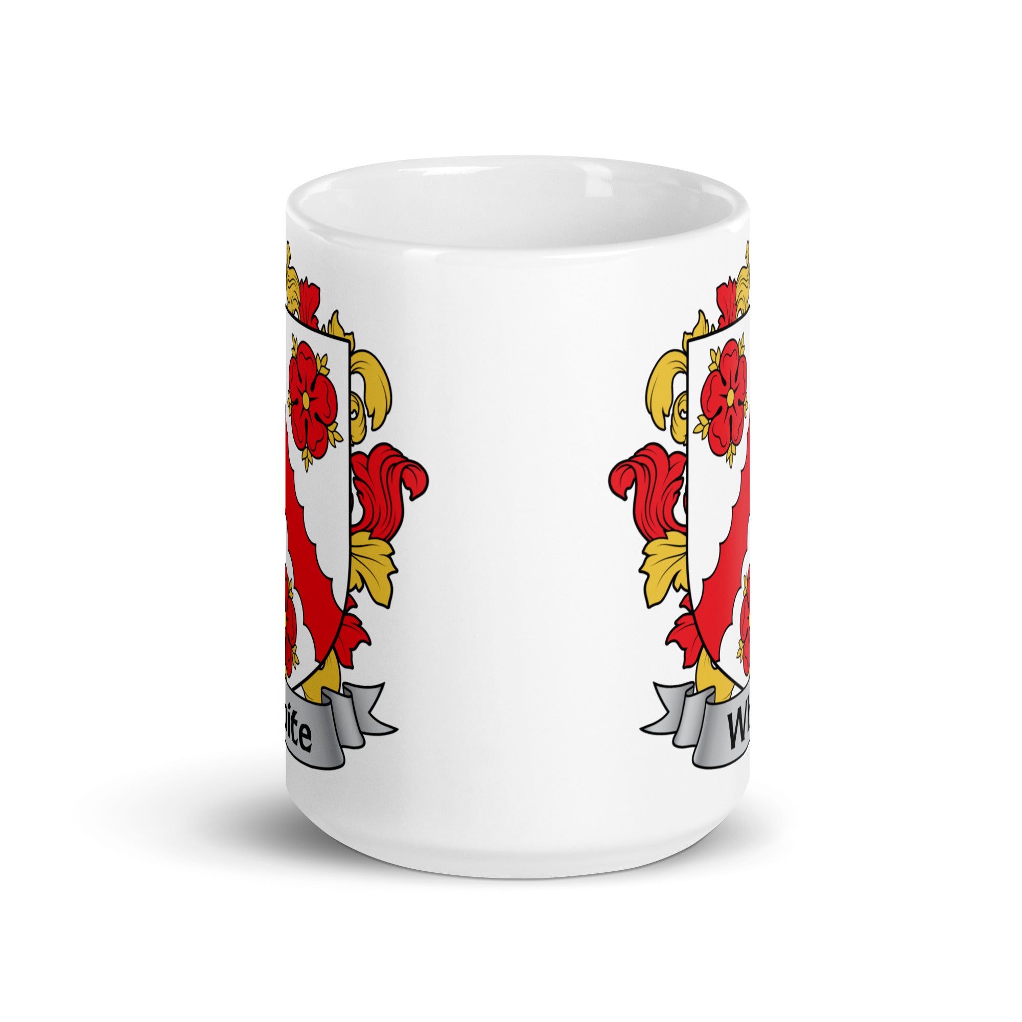 7.62 Design White tazza ceramica bianca 443 ml stemma irlandese