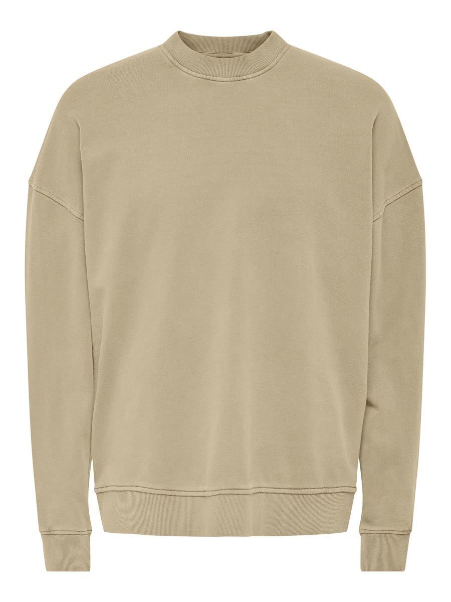 ONLY & SONS Onsron Life RLX felpa girocollo uomo