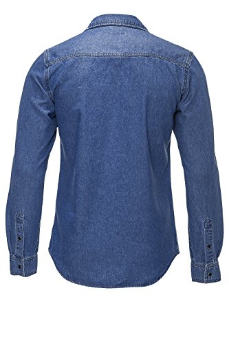 Only & Sons Camicia Uomo S Manica Lunga Cotone Collo