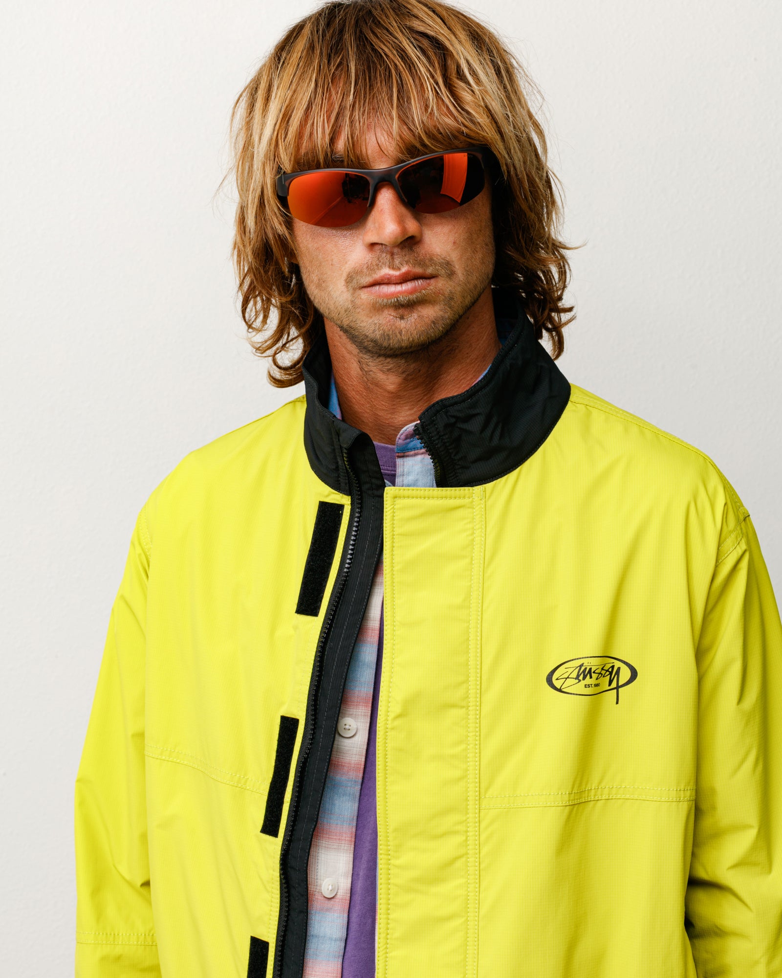 Stussy Hiro Sunglasses occhiali sole marrone frost