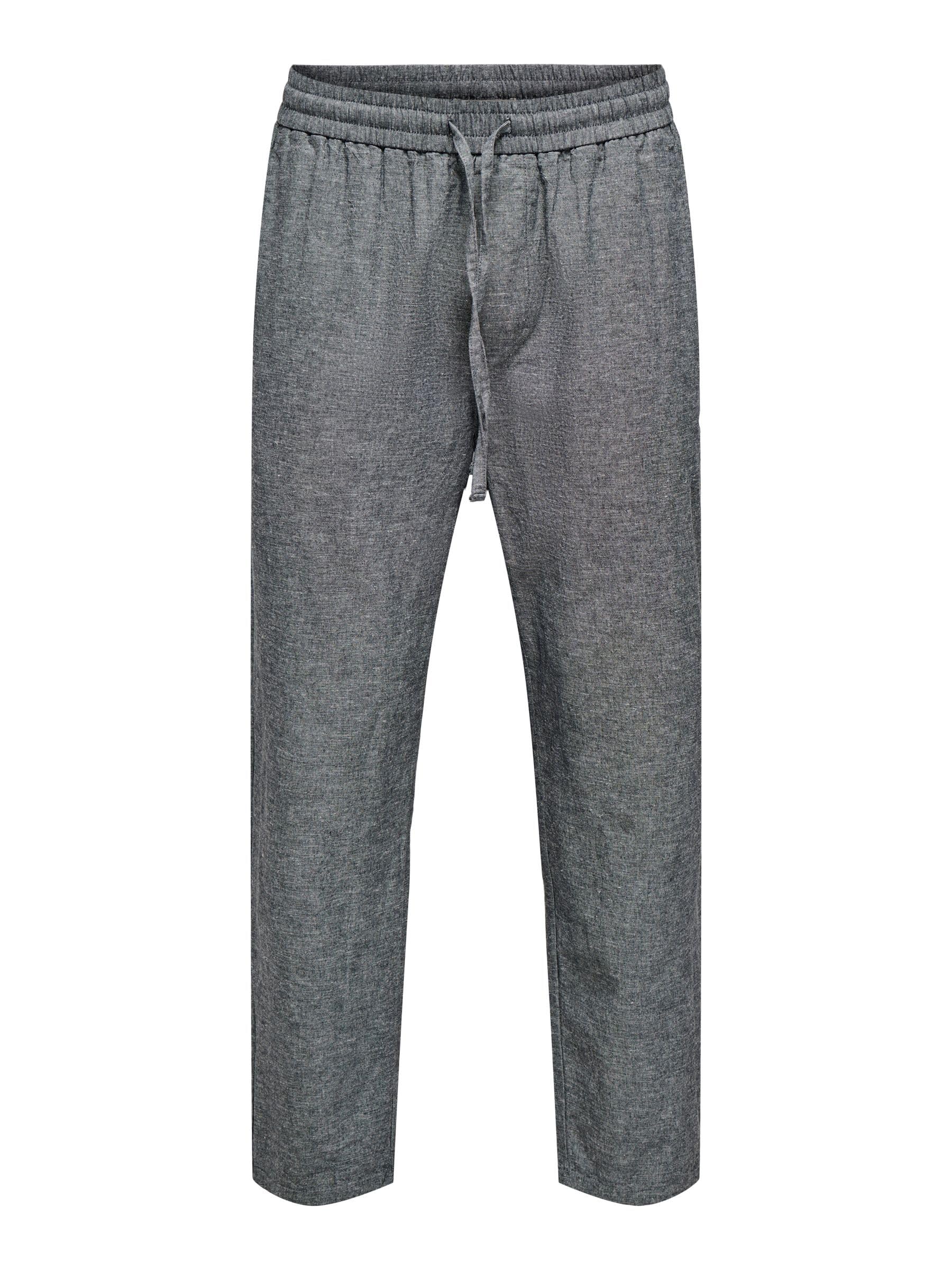 Only & Sons Onslinus tapered pantaloni joggers Nero