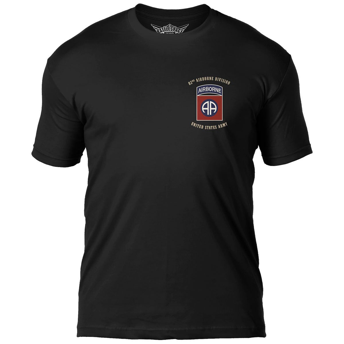 7.62 Design 82nd Airborne All Americans Maglietta Uomo Nera