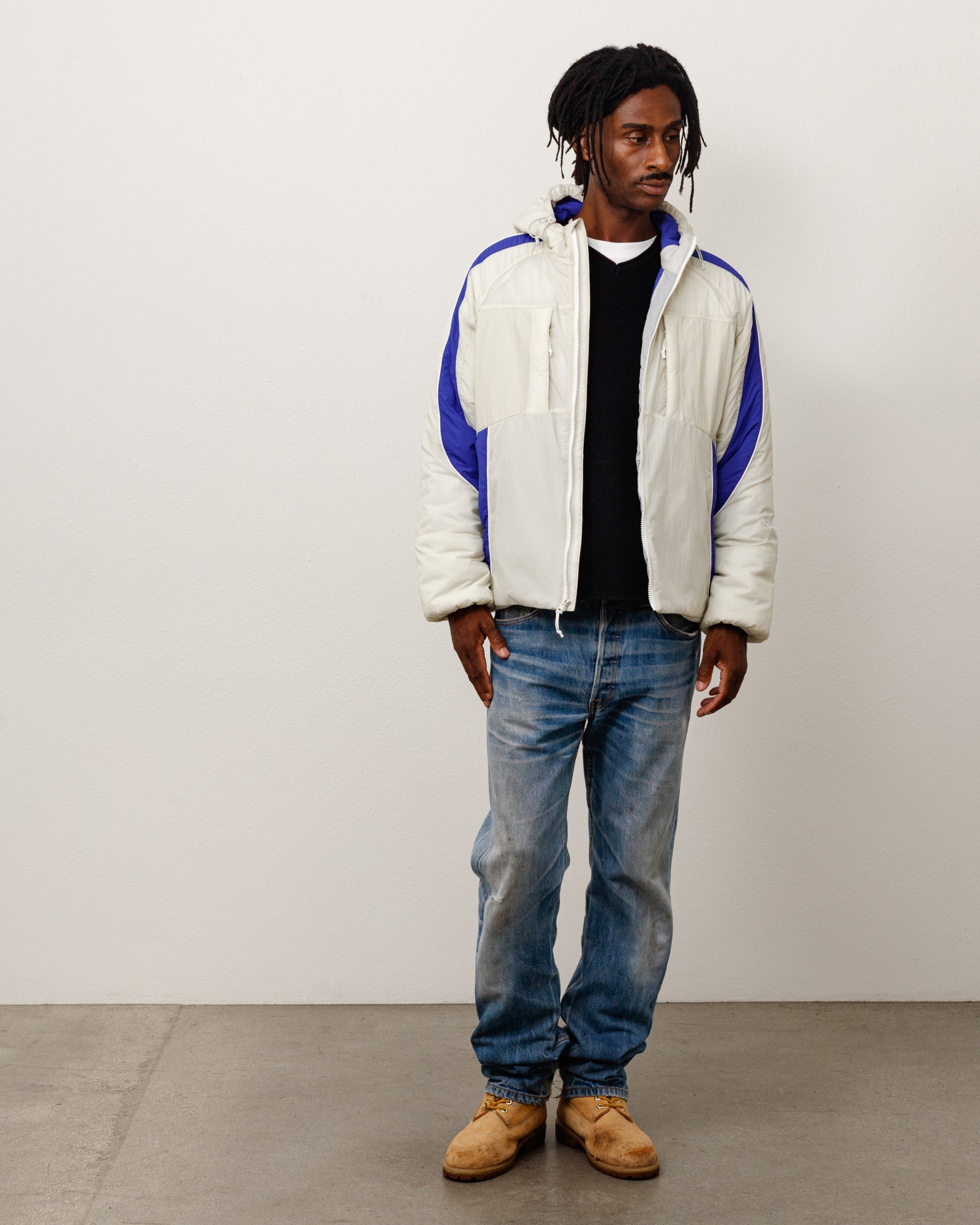 Stussy Rally Insulated Jacket giacca bone Primaloft