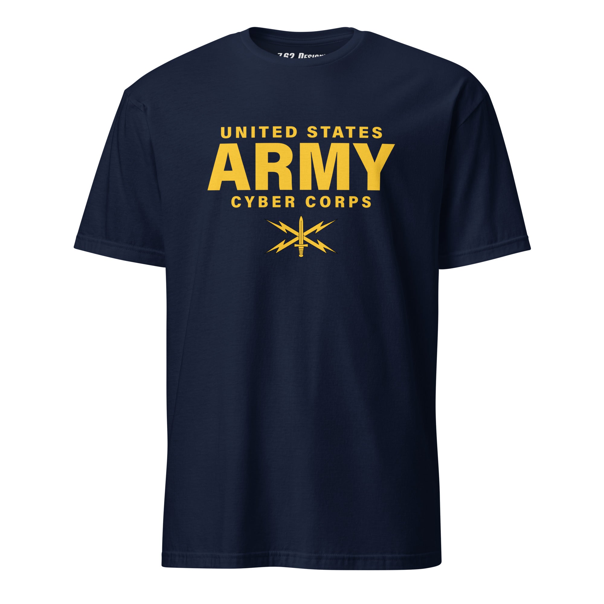 7.62 Design T-Shirts Army Cyber Corps maglietta cotone nera L