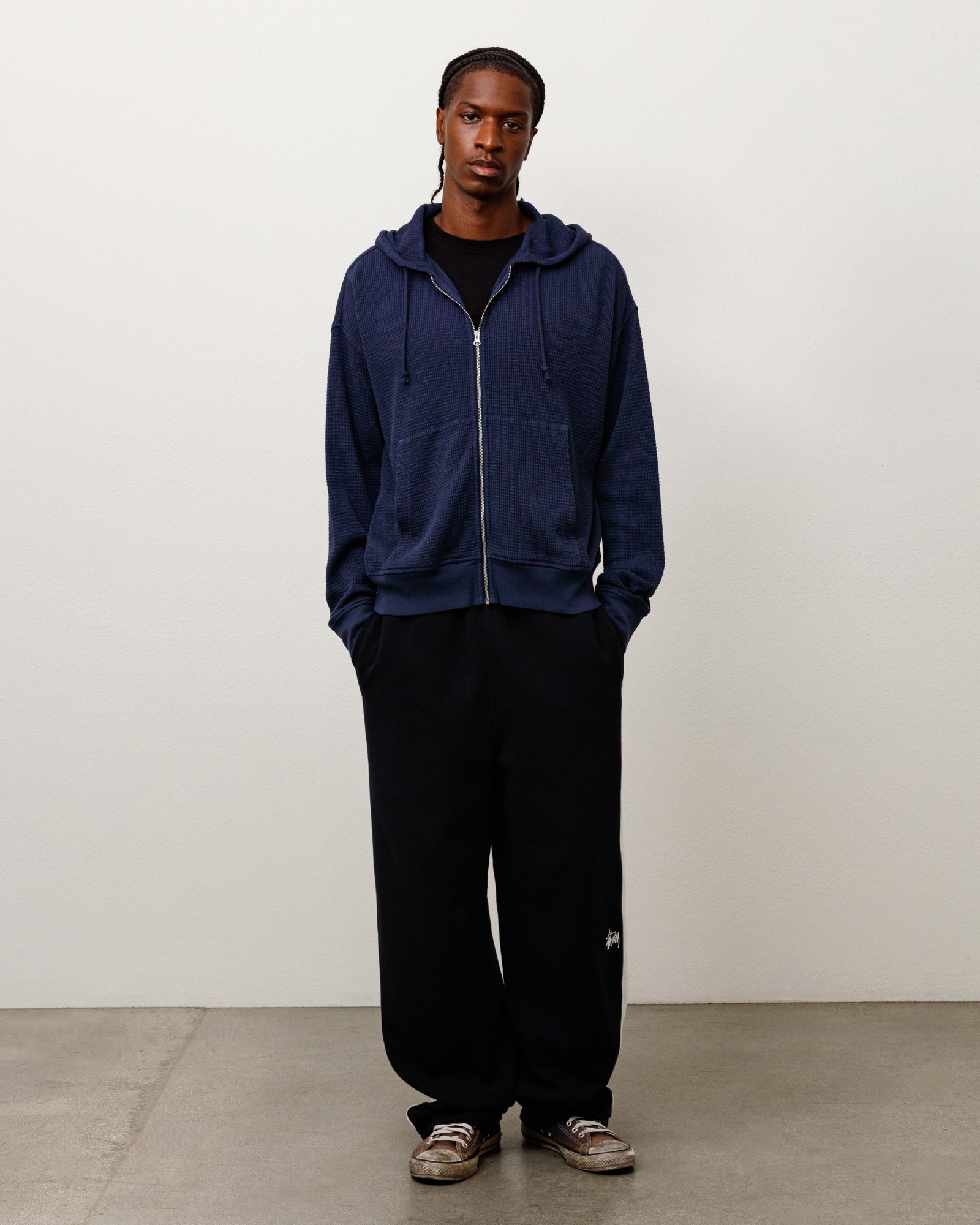 Stussy Pants Sport Fleece Pant pantalone pile Black