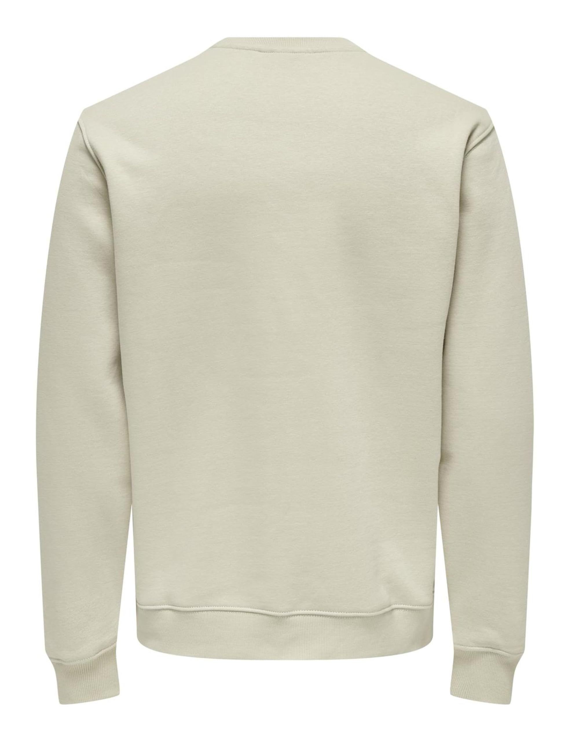 Only & Sons Onscurated Felpa Nero Girocollo