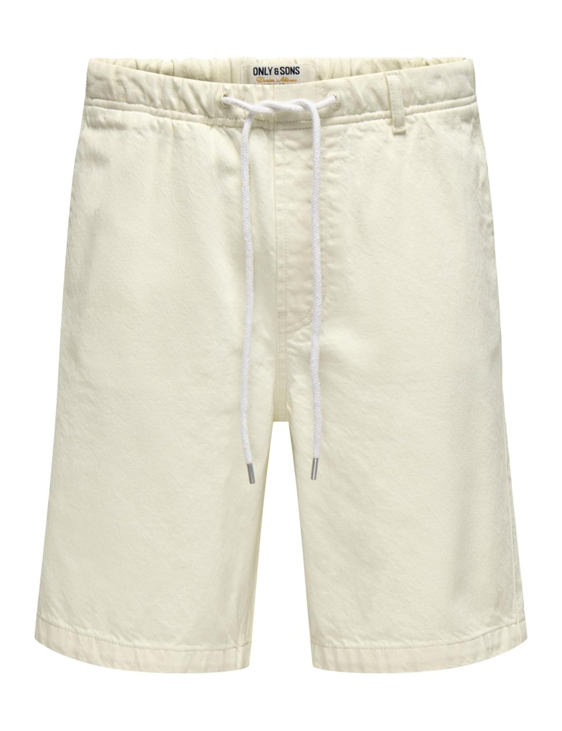 ONLY & SONS Onsfade Pantaloncini Uomo M denim bianco Strings