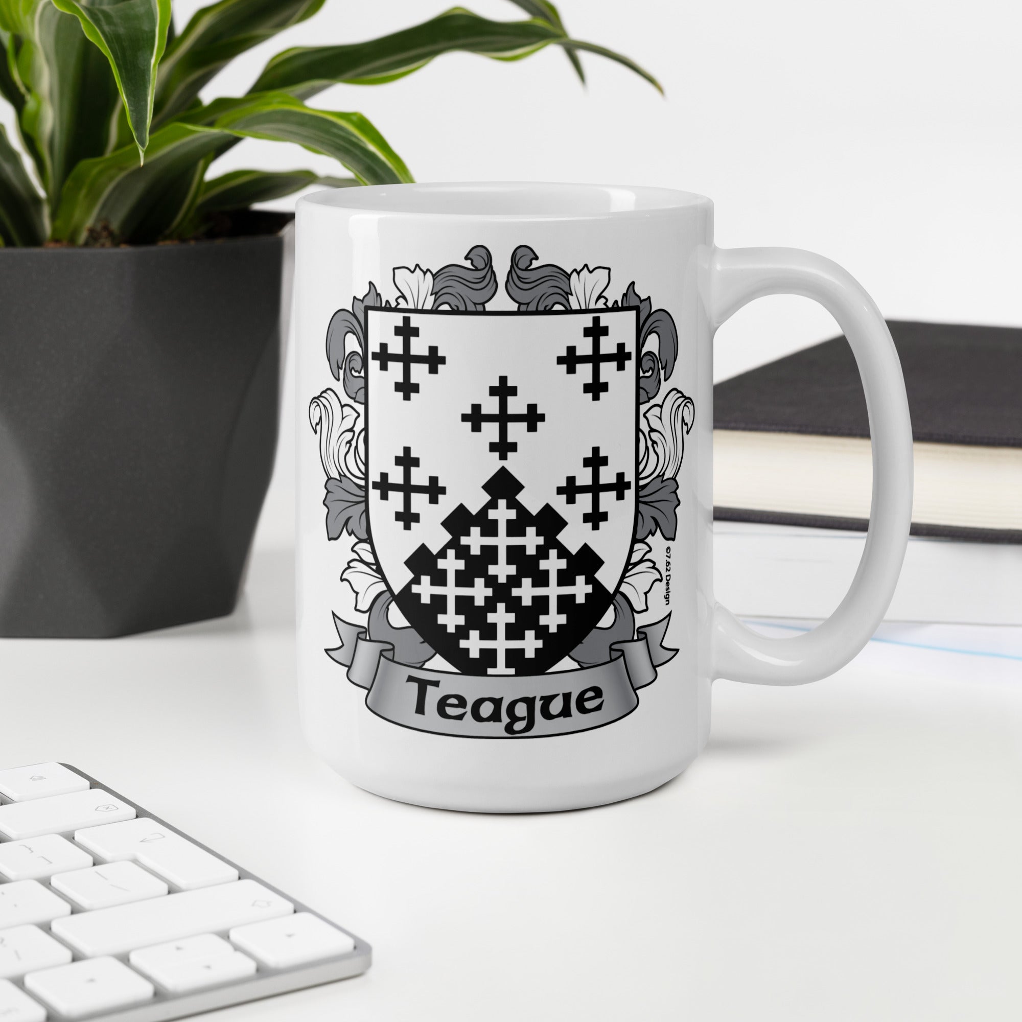 7.62 Design Teague Irish Crest tazza ceramica 443 ml
