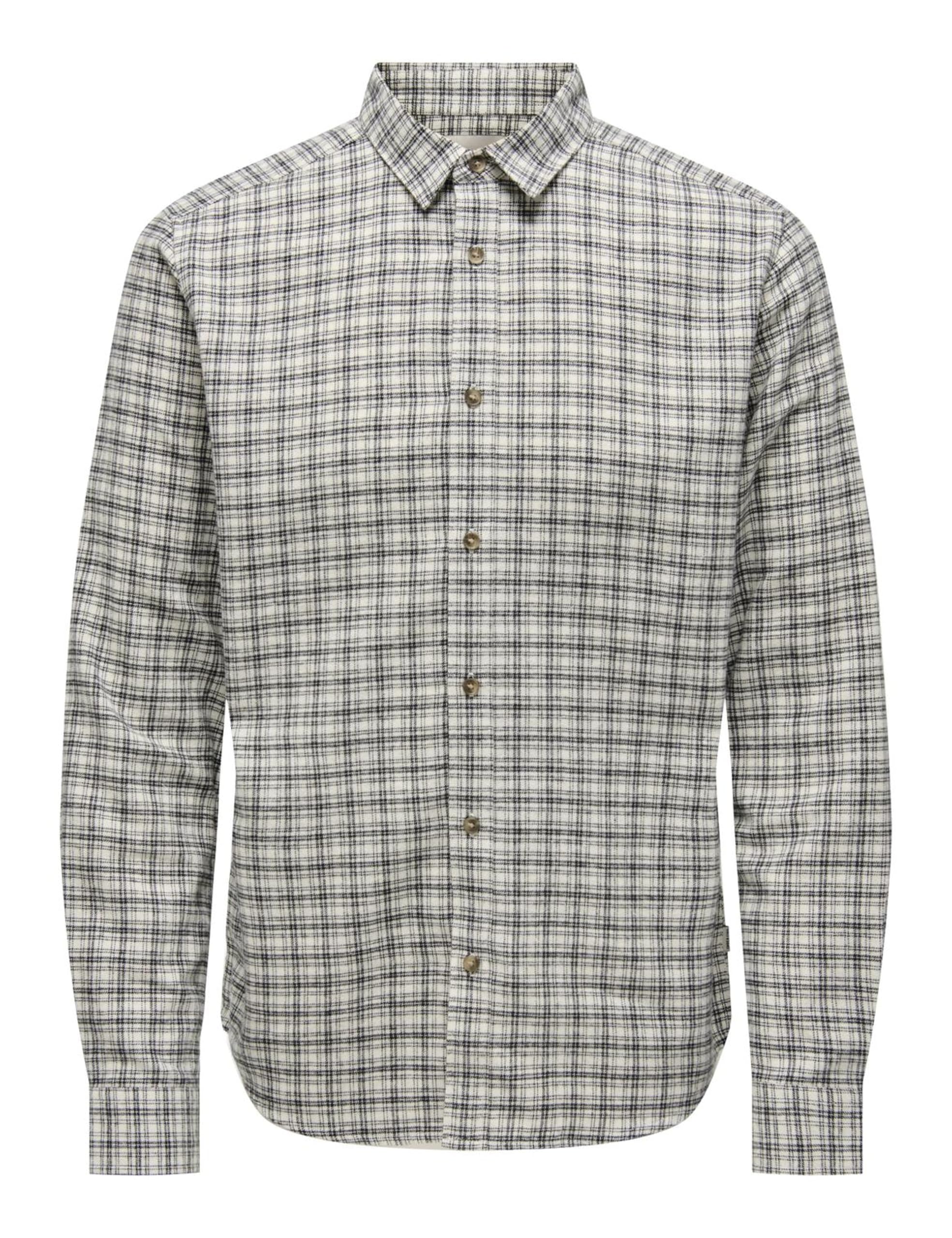 Only & Sons Onsgudmund Camicia Uomo S Slim Nera
