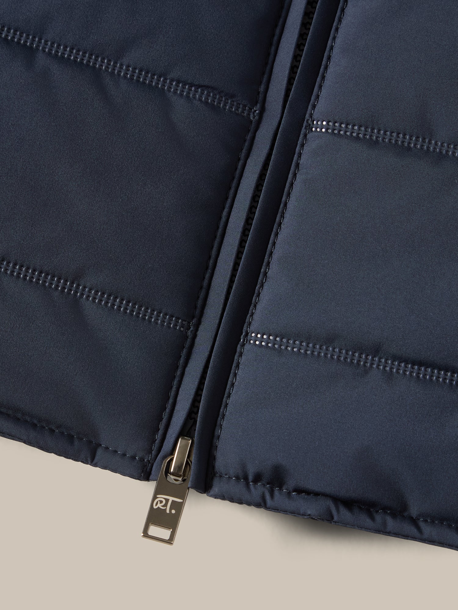 Robert Talbott Driver Quilted Vest gilet trapuntato navy L