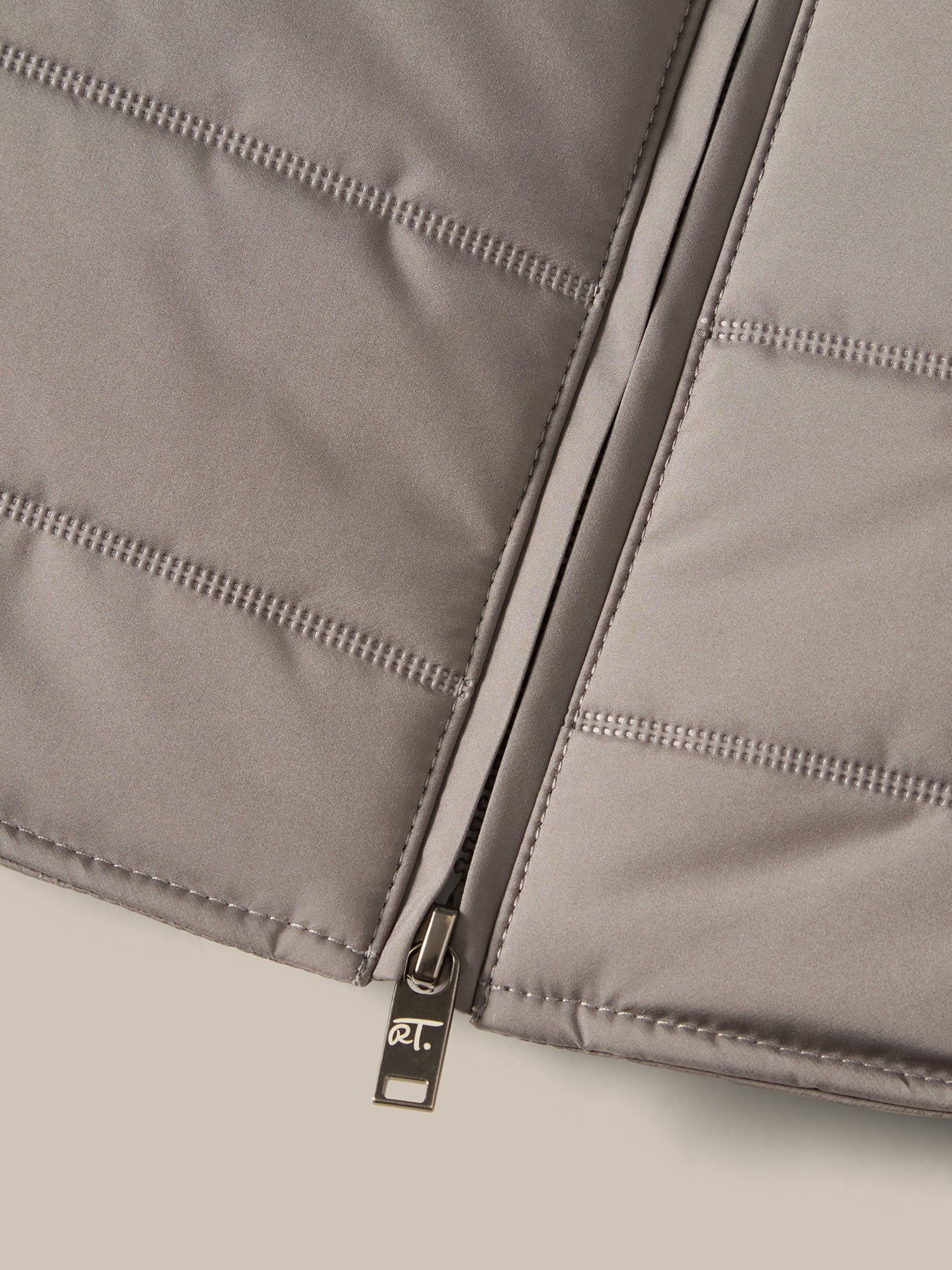 Robert Talbott Driver gilet trapuntato grigio idrorepellente