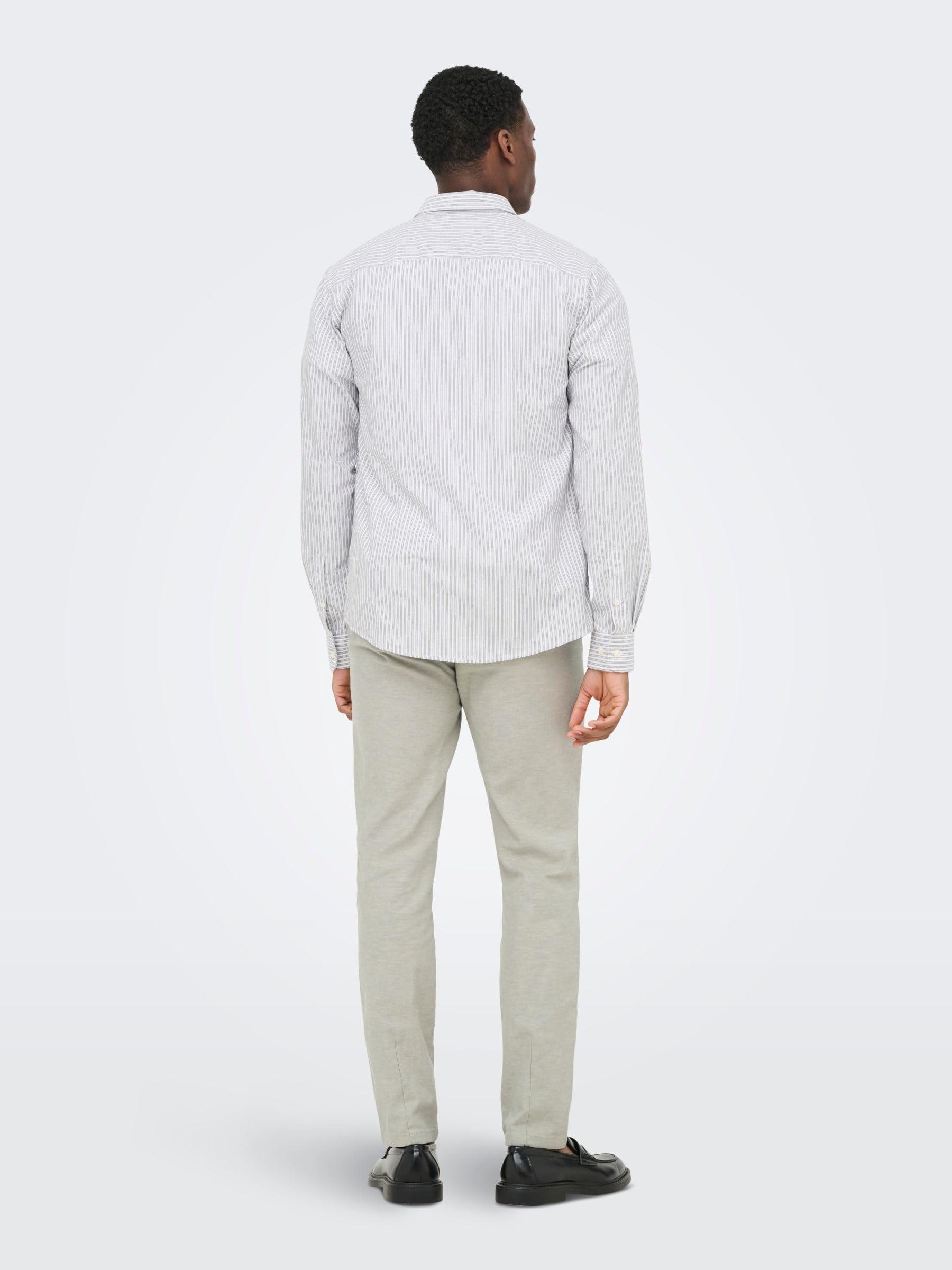 ONLY & SONS Onsmark Tap 0011 Pantaloni Uomo 33W 32L Bianco