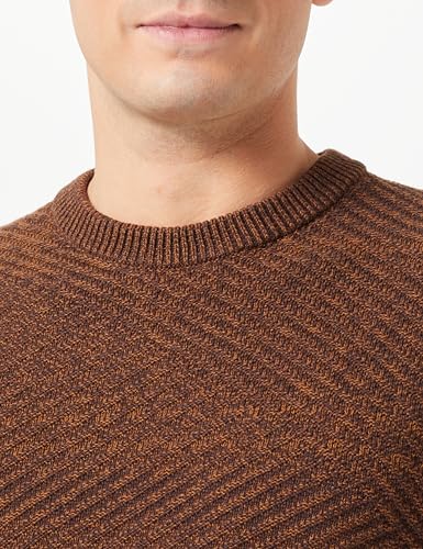 Only & Sons Onsmaurus Twist Crew Maglione Uomo XS Marrone