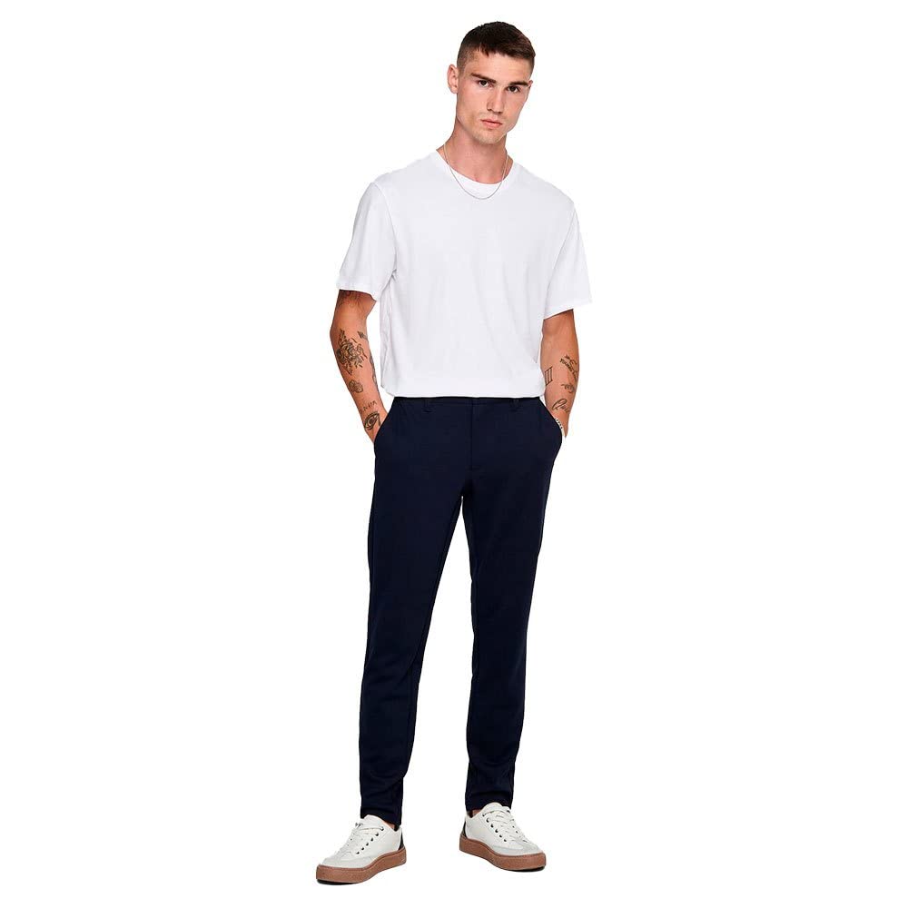 Only & Sons 22010209 Pantaloni Uomo Blu 34W/36L