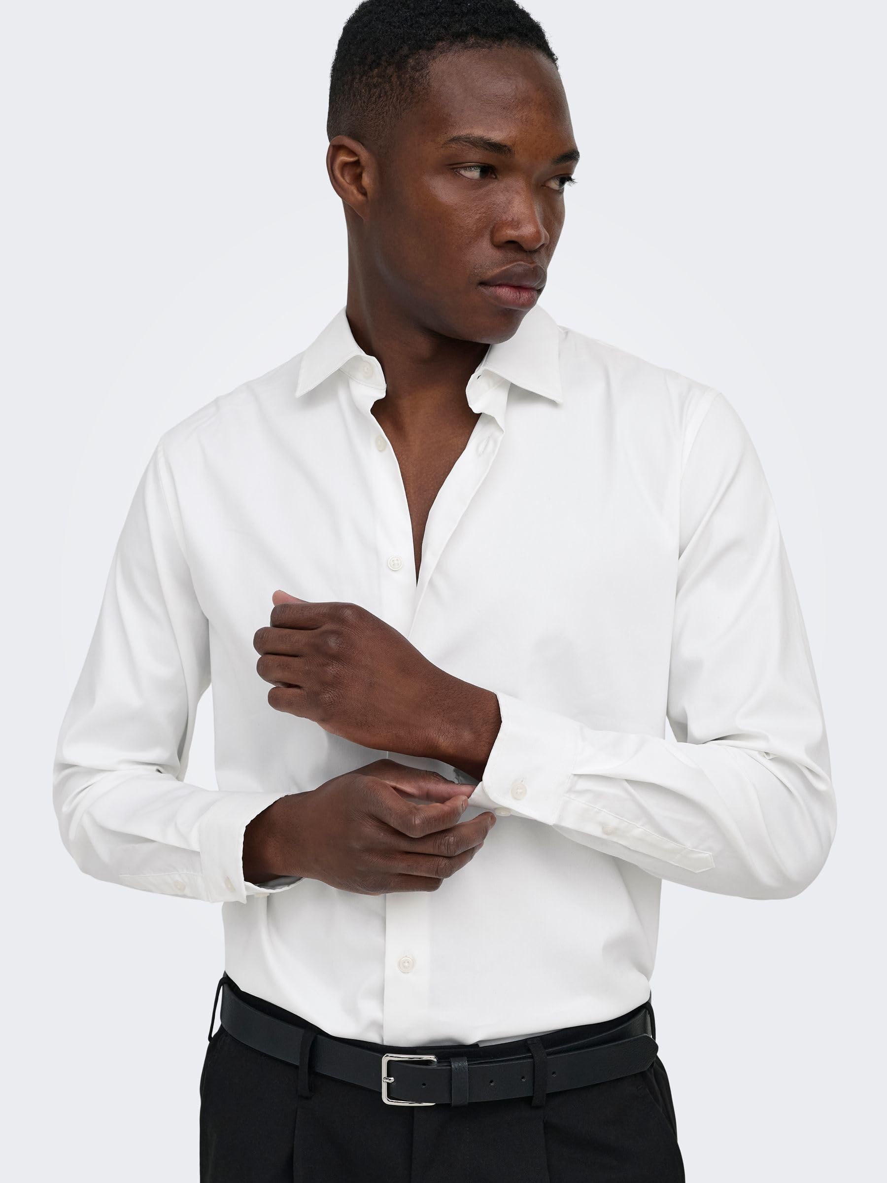 Only & Sons Onsjim Slim Camicia Uomo M Elegante