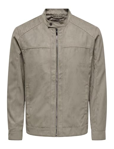 ONLY & SONS Onsmike Giacca finta pelle Falcon S