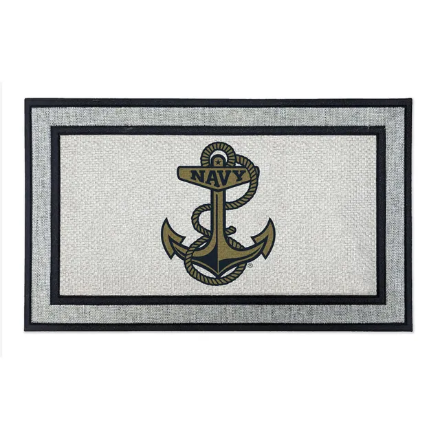 7.62 Design US Navy Anchor Logo zerbino 45x76 cm grigio antiscivolo