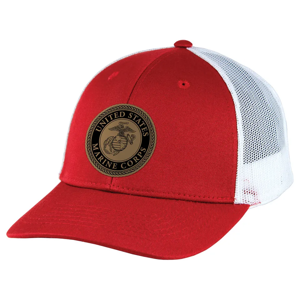 7.62 Design USMC Seal Cappello Trucker Rosso Bianco Taglia Unica