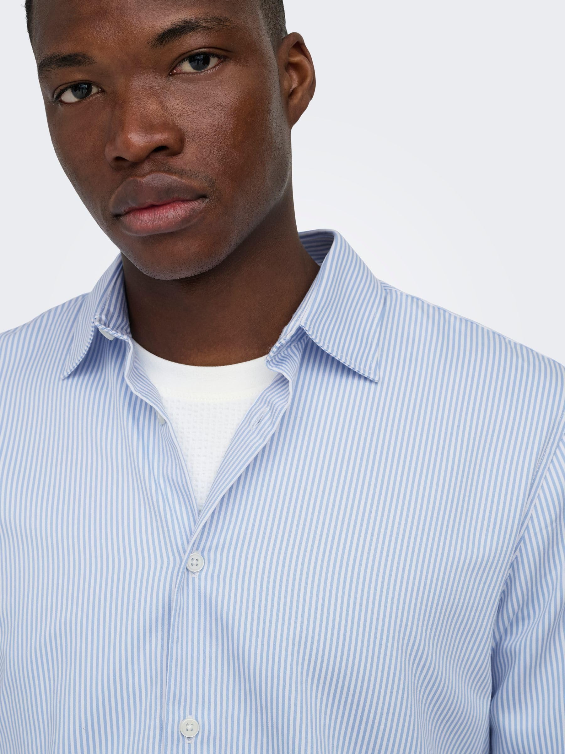 Only & Sons Onsjim Slim Shirt camicia uomo slim formale