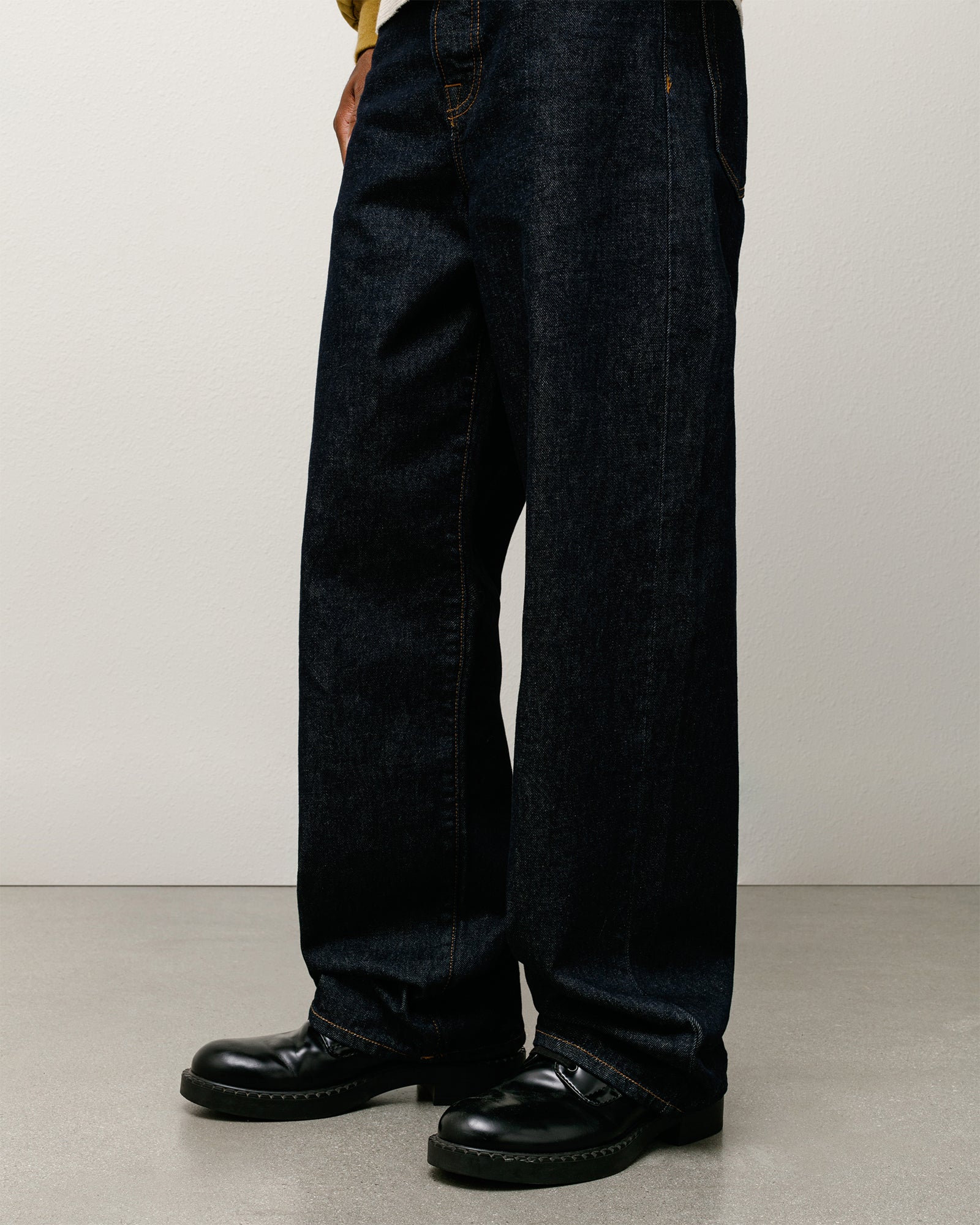 Stussy Relaxed Jean Denim jeans Rinsed Indigo cotone