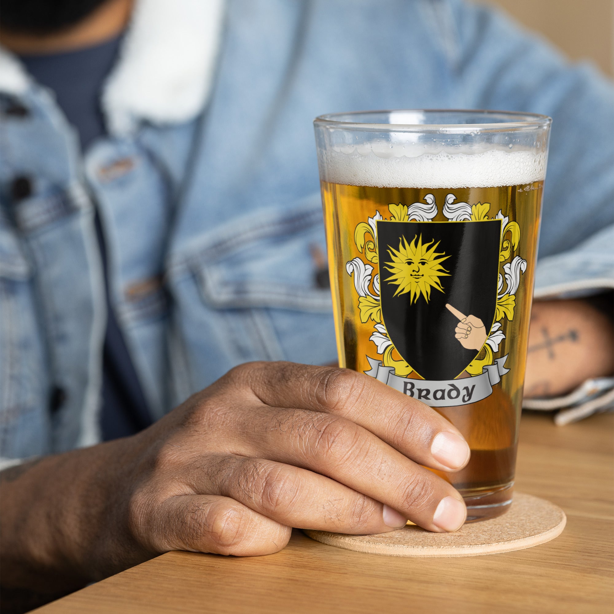 7.62 Design Brady Crest bicchiere birra 473 ml