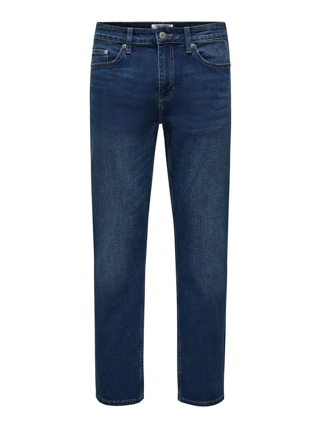 ONLY & SONS Onsweft 7900 Box Jeans Uomo Denim