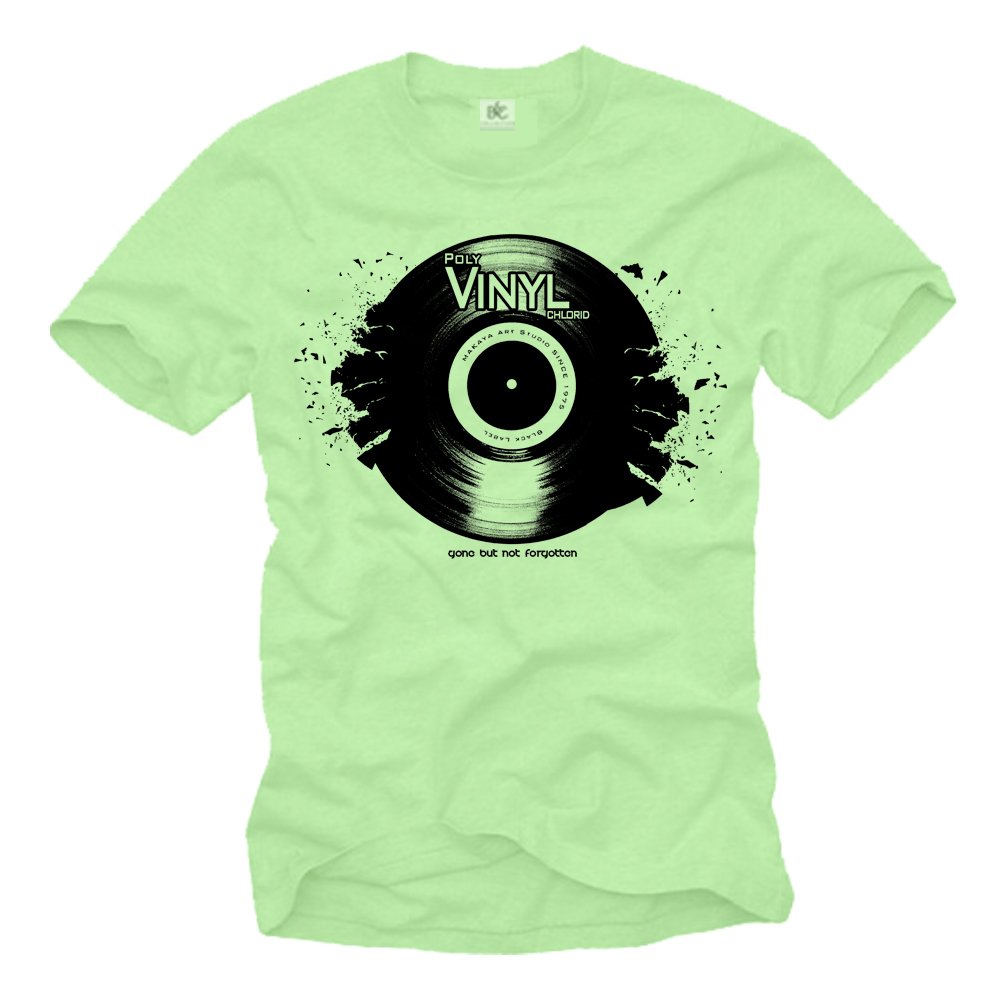 MAKAYA Gone But Not Forgotten T-Shirt Uomo Cotone Nero