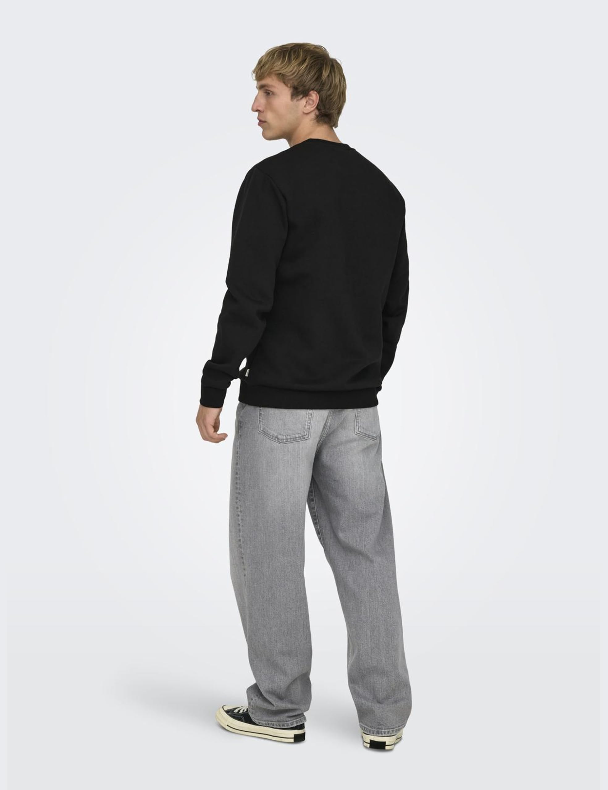 ONLY & SONS Ceres Felpa Maglione Uomo Basic Regular XL Cotone