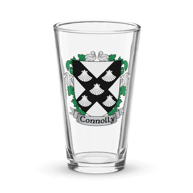 7.62 Design Connolly bicchiere pinta 473 ml stemma irlandese