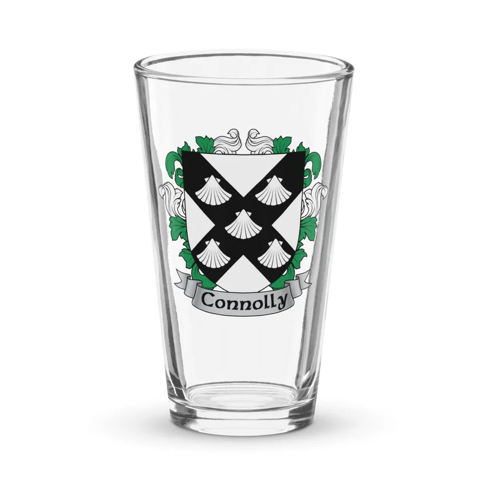 7.62 Design Connolly bicchiere pinta 473 ml stemma irlandese