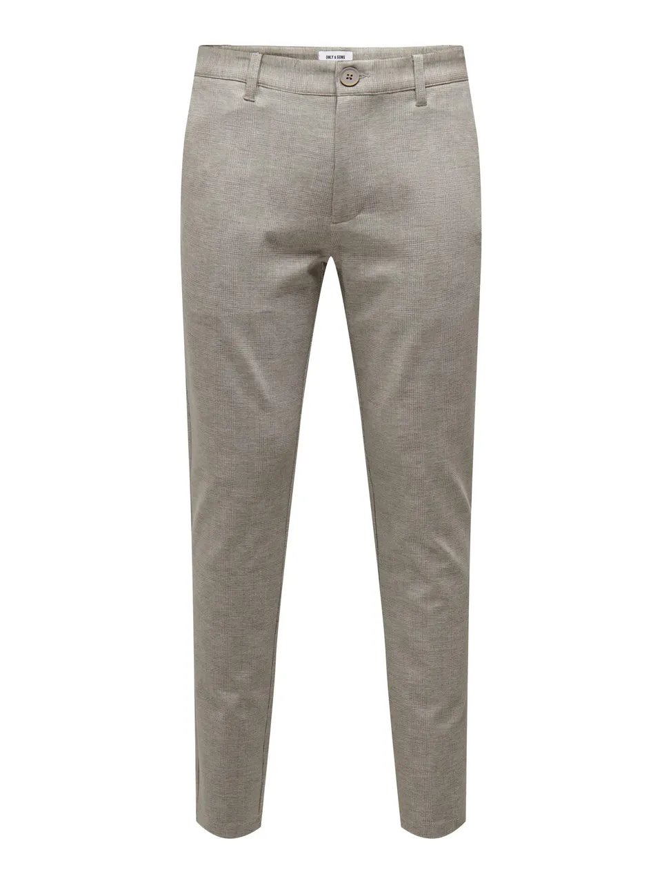 ONLY & SONS Mark Pantaloni chino uomo slim gessato