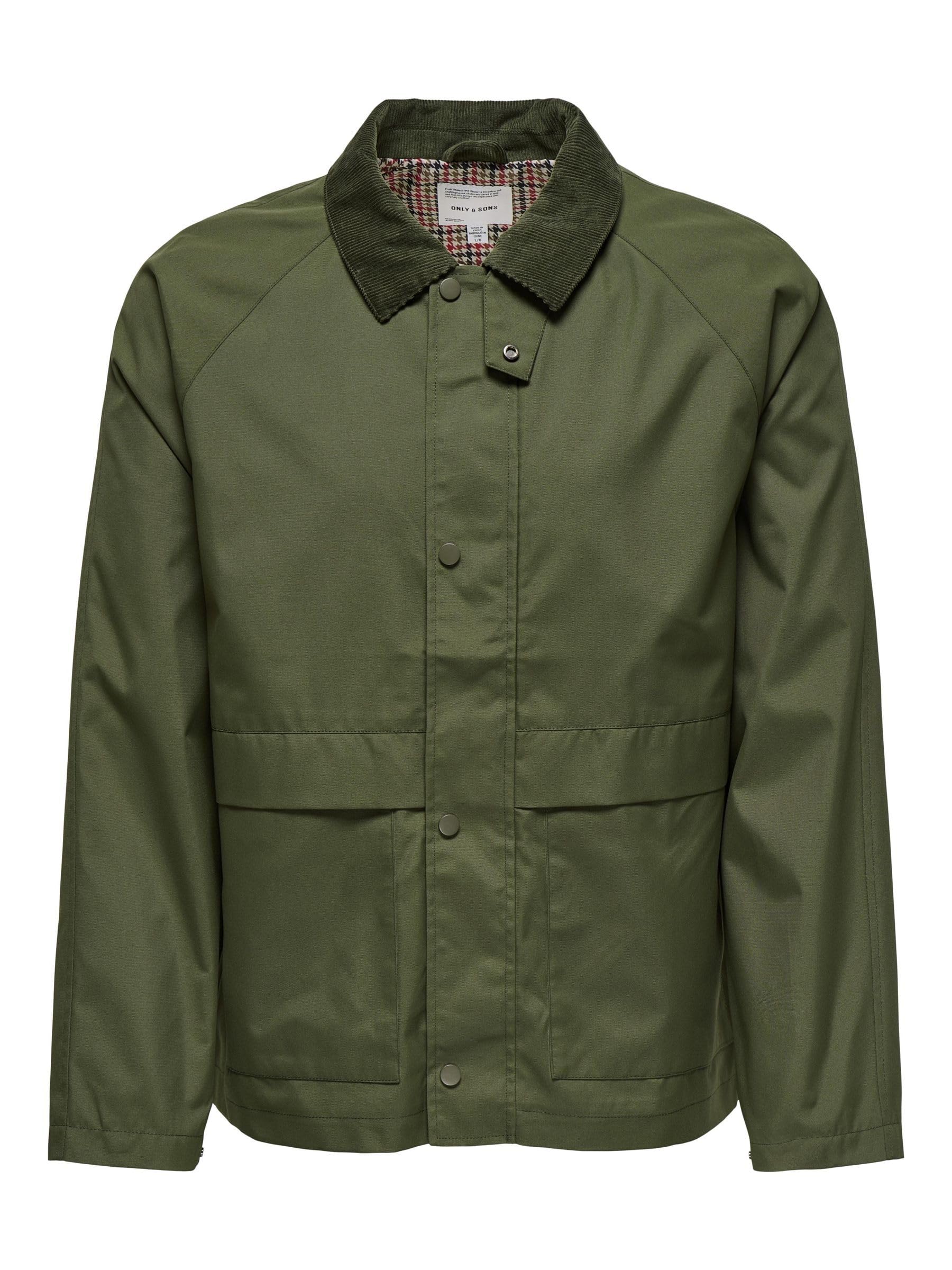 Only & Sons Onskosmo OTW Giacca uomo nera zip