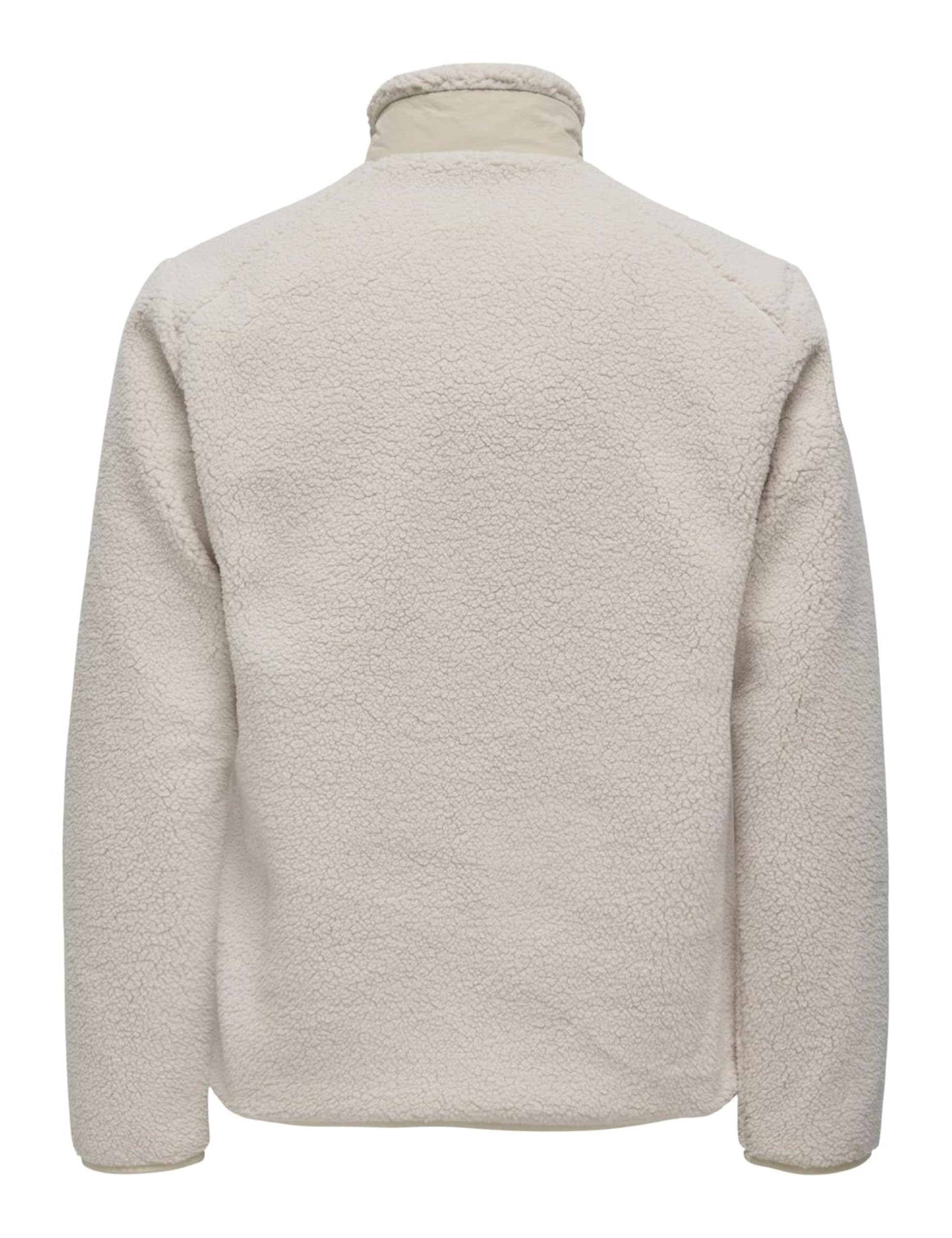 ONLY & SONS Giacca Uomo Onsdallas Sherpa Pile Nero