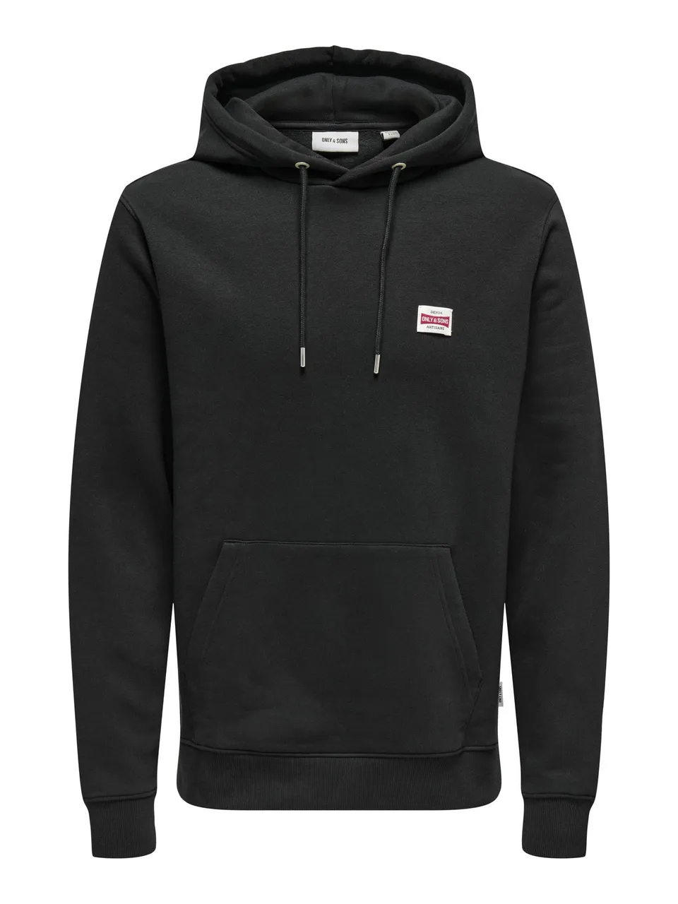 Only & Sons Onsdawson Felpa uomo Jet Black cappuccio