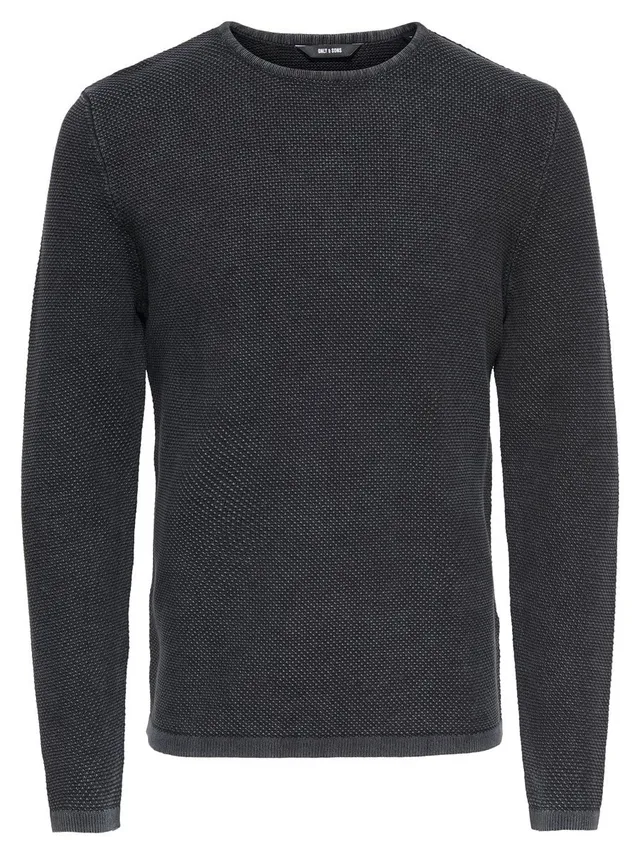 Only & Sons Onshugh Line Maglione Uomo Cotone Blu L