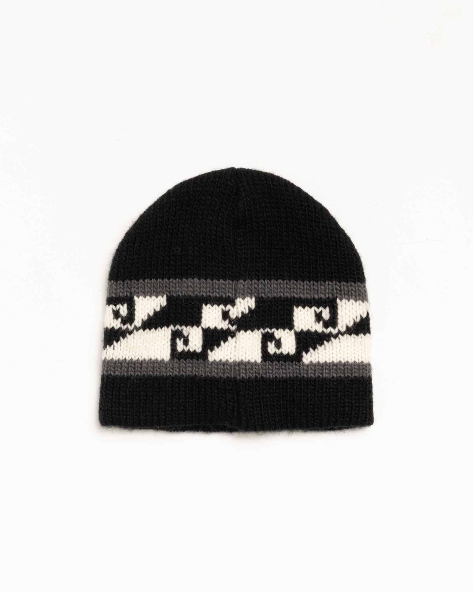 Stussy Waves Skullcap Berretto Nero Taglia Unica Lana