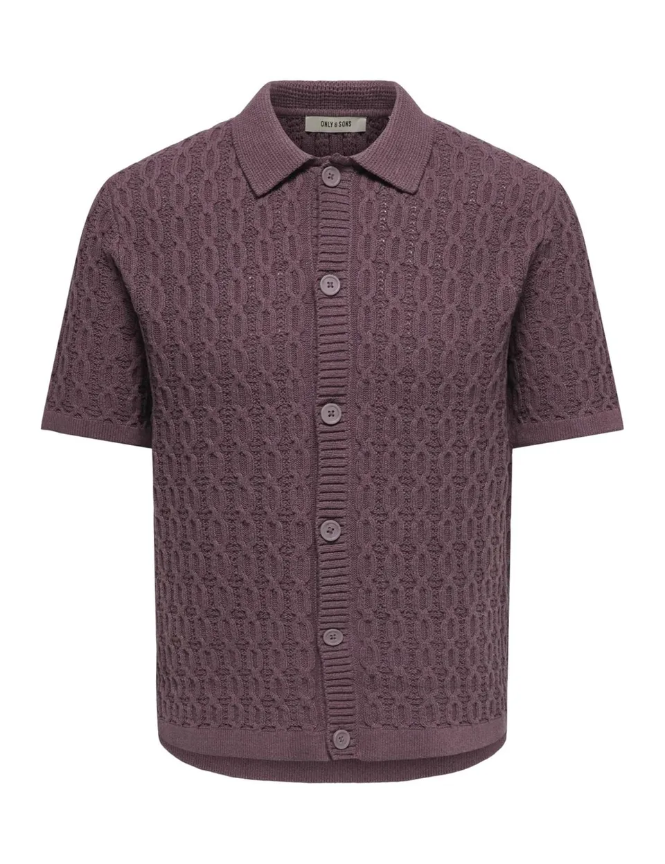Only & Sons Onstalon Life Reg SS Camicia Uomo Maniche Corte Regular