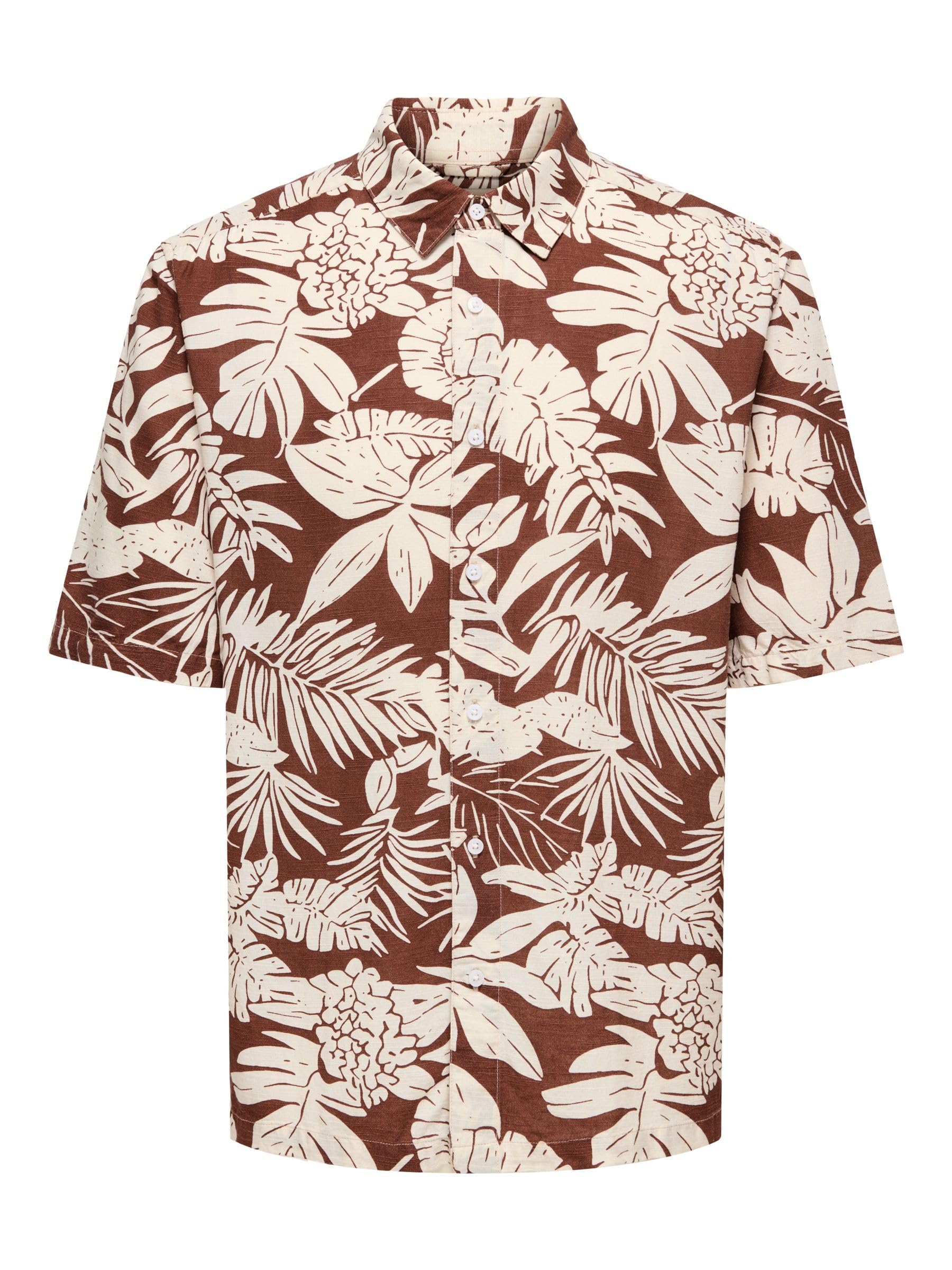 Only & Sons Onsharvi camicia uomo manica lunga
