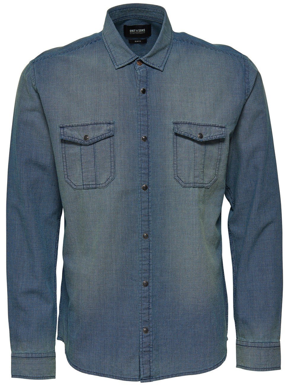 Only & Sons Onsvitak Camicia Uomo M Cotone Tasche