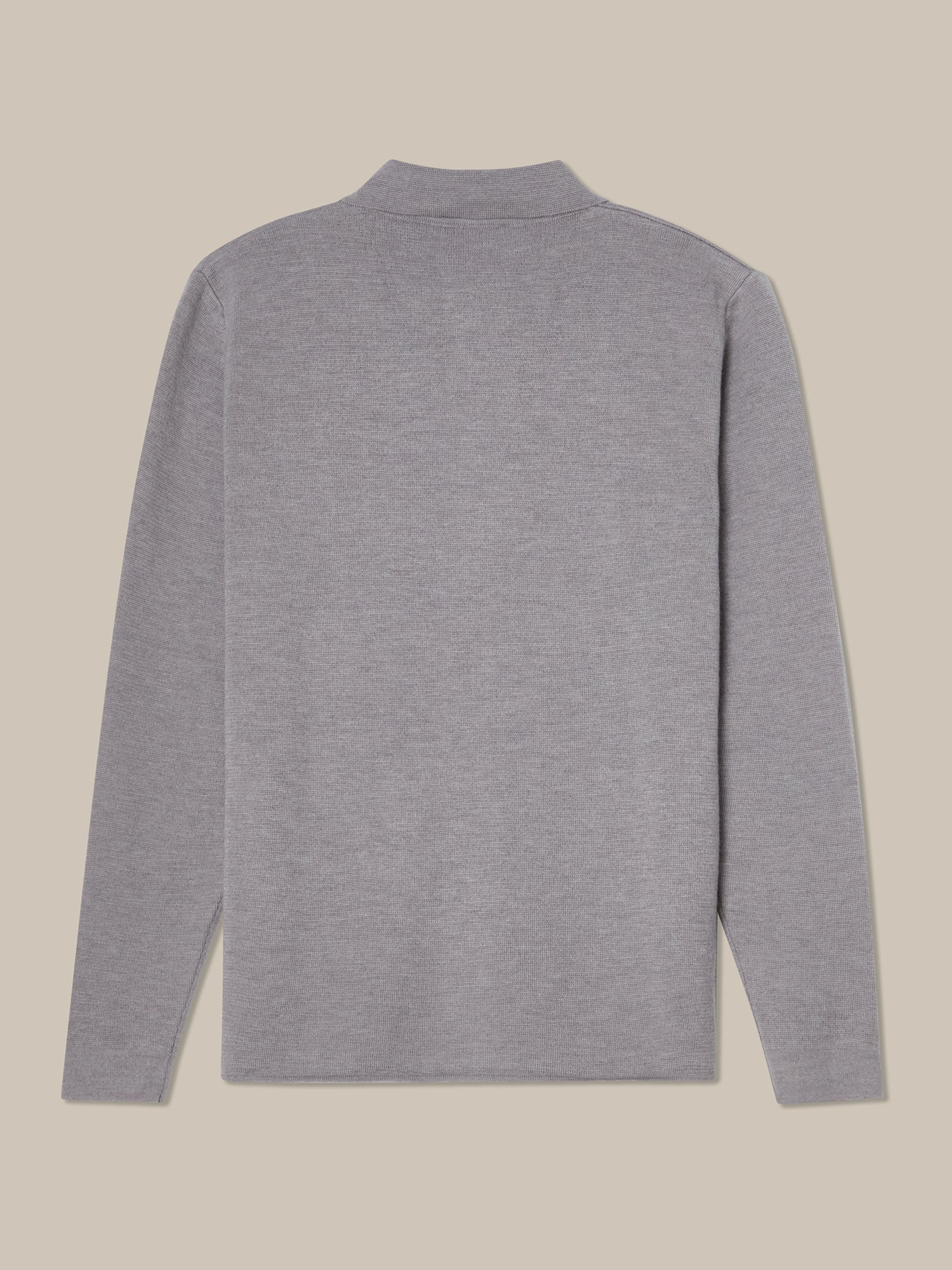 Robert Talbott Landon Sweater Jacket giacca lana grigio chiaro