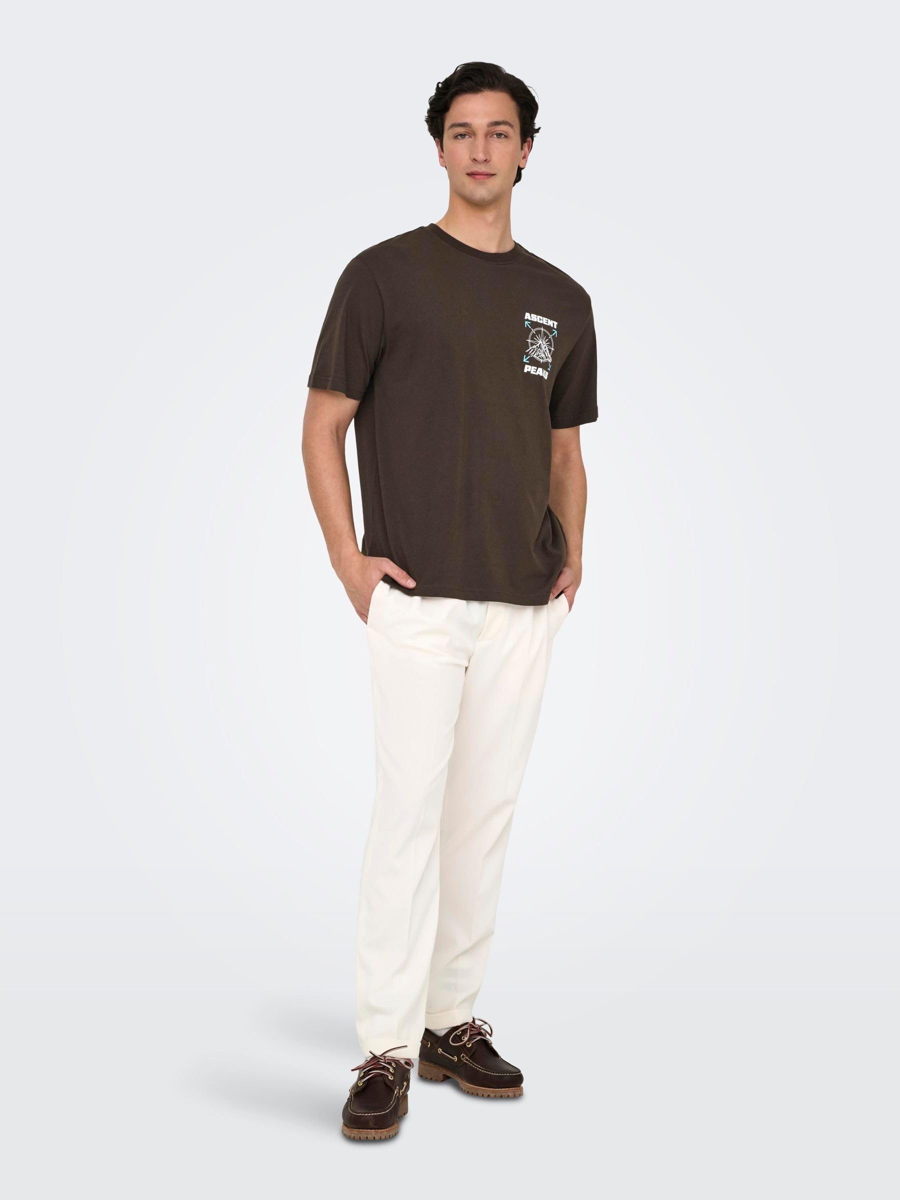 Only & Sons Onskeane T-Shirt uomo taglia S girocollo
