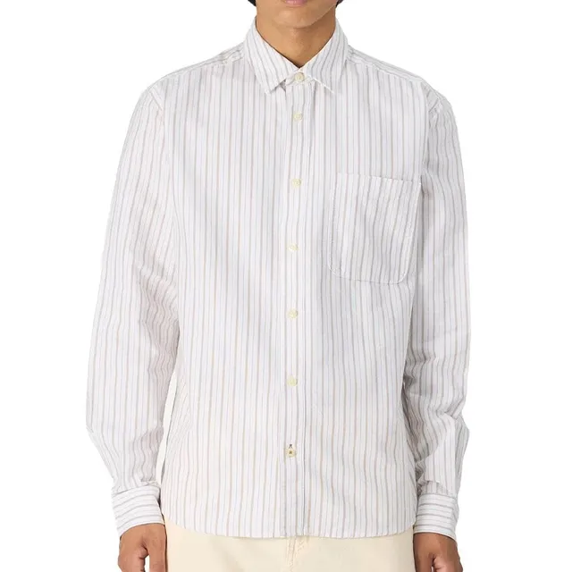 ONLY & SONS Drake Camicia Uomo Bianca Beige Classica