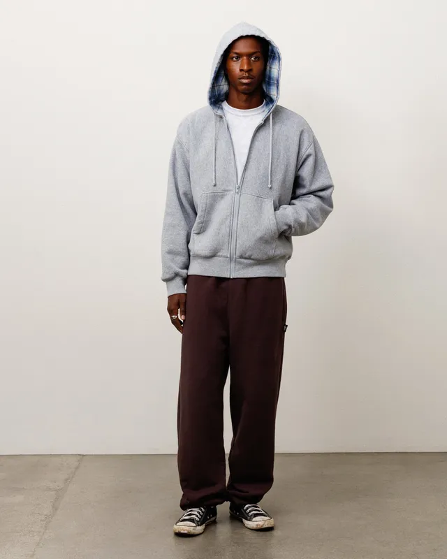 Stussy Pants Fleece Pant pantalone Brown 100% cotone 530 gsm