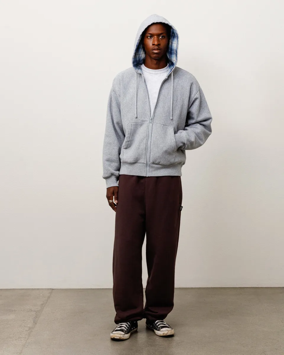 Stussy Pants Fleece Pant pantalone Brown 100% cotone 530 gsm