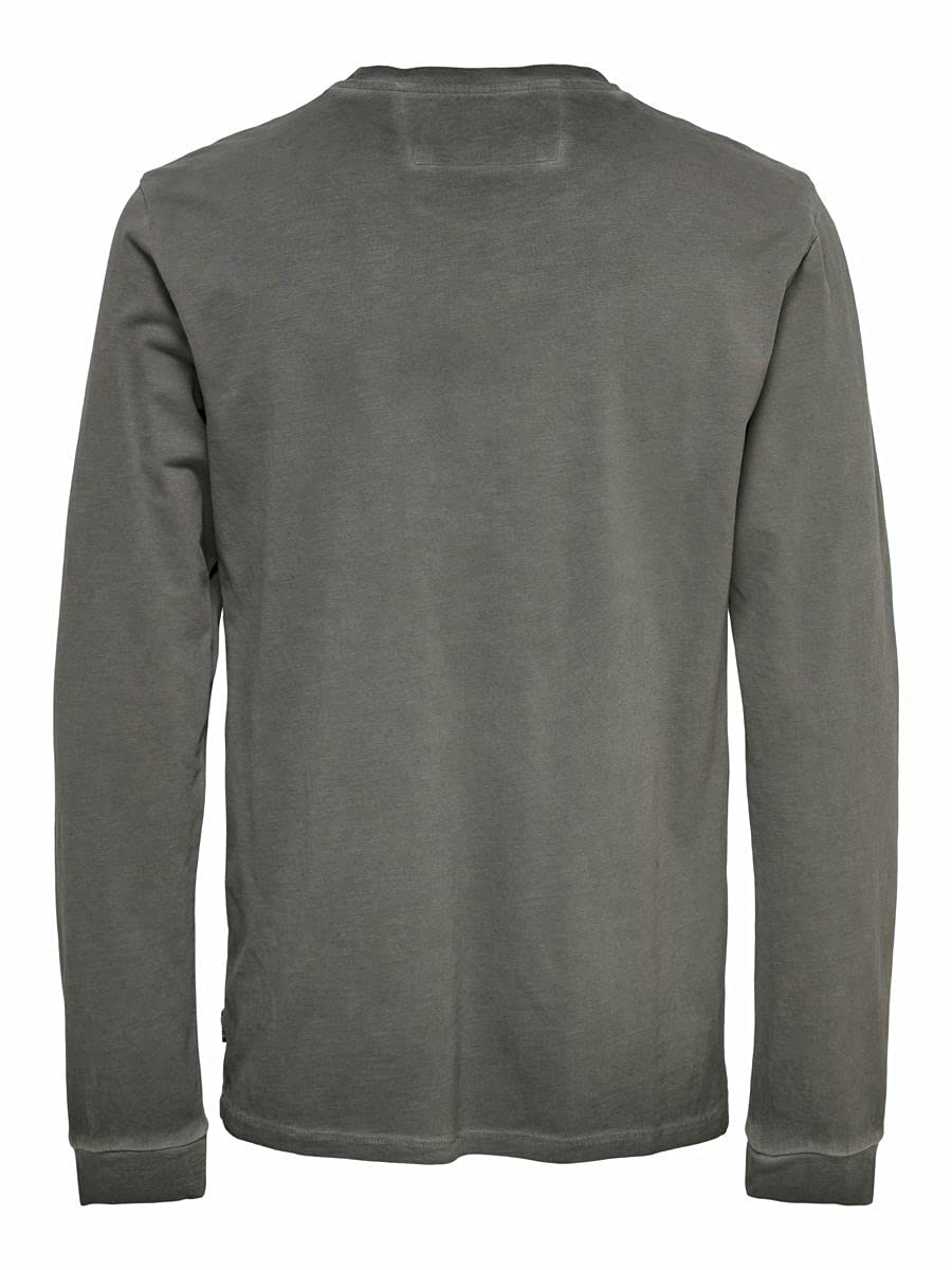 ONLY & SONS Onsmillenium maglietta uomo nera M manica lunga